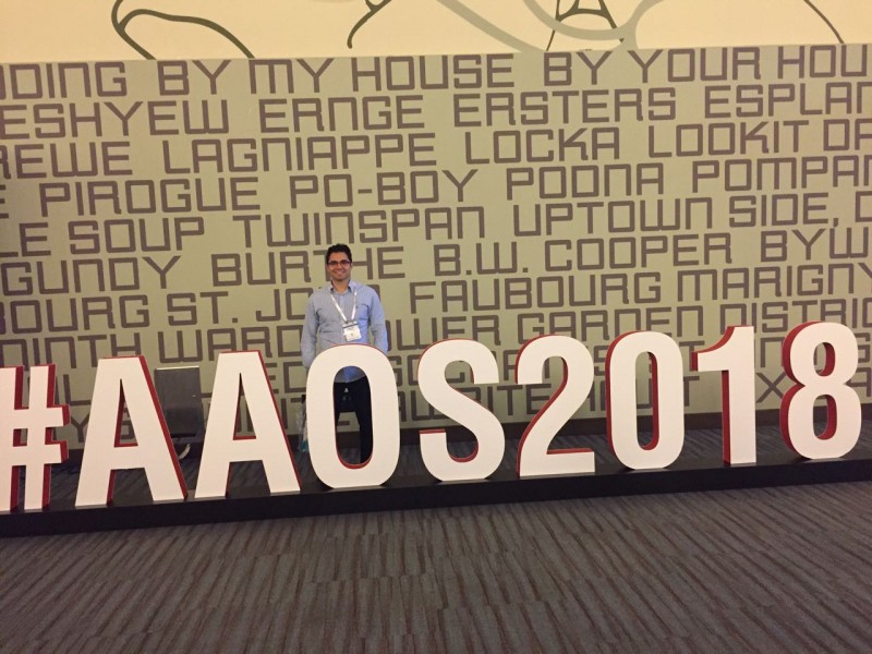 Congresso internacional: AAOS 2018